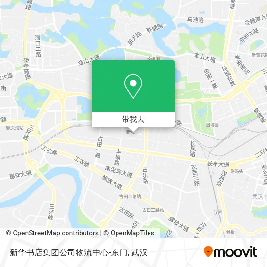 新华书店集团公司物流中心-东门地图