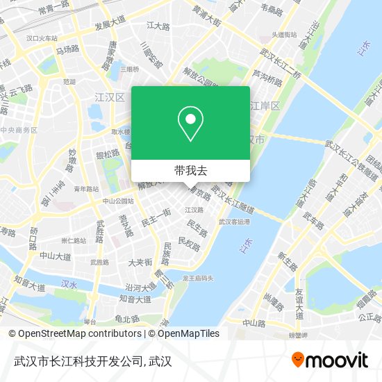 武汉市长江科技开发公司地图