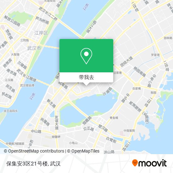 保集安3区21号楼地图