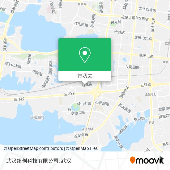 武汉纽创科技有限公司地图