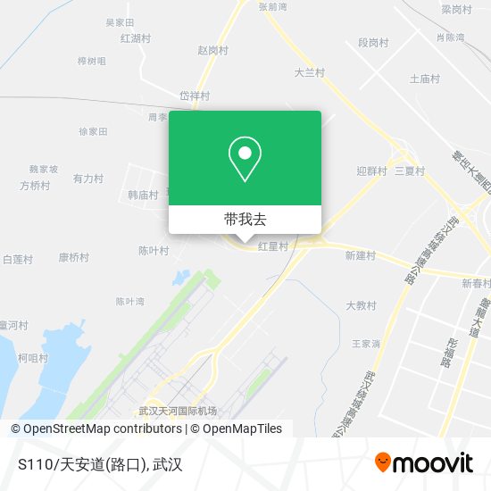 S110/天安道(路口)地图
