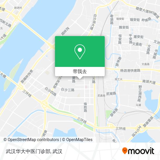 武汉华大中医门诊部地图