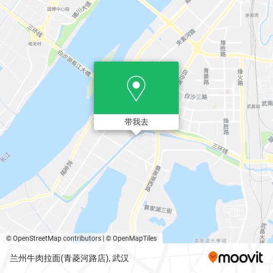 兰州牛肉拉面(青菱河路店)地图