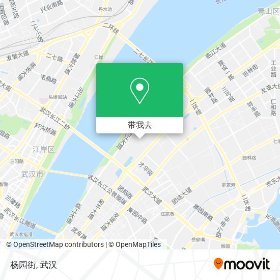 杨园街地图
