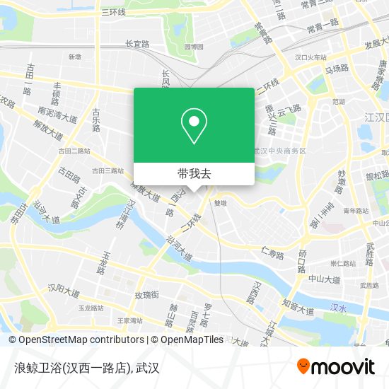 浪鲸卫浴(汉西一路店)地图