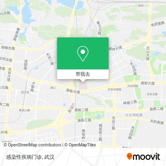 感染性疾病门诊地图
