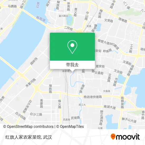 红旗人家农家菜馆地图