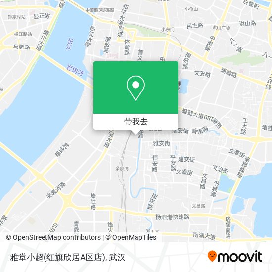 雅堂小超(红旗欣居A区店)地图