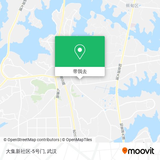 大集新社区-5号门地图