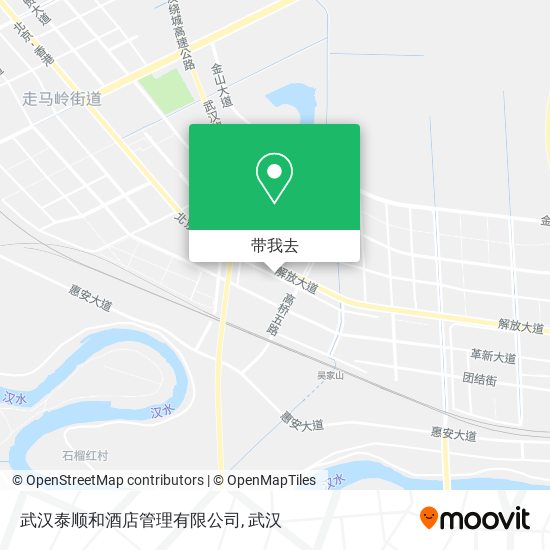 武汉泰顺和酒店管理有限公司地图