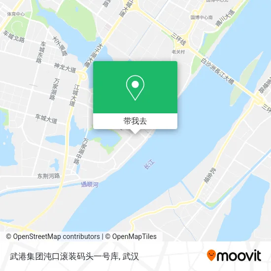 武港集团沌口滚装码头一号库地图