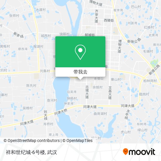 祥和世纪城-6号楼地图