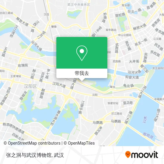 张之洞与武汉博物馆地图