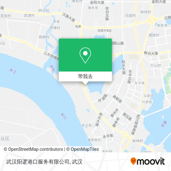 武汉阳逻港口服务有限公司地图