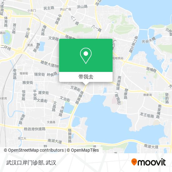 武汉口岸门诊部地图