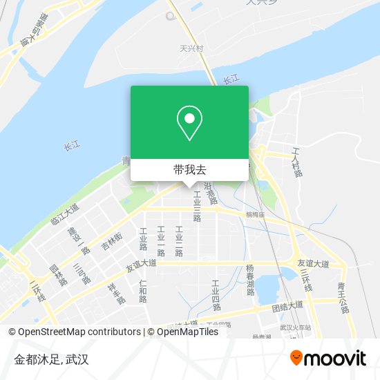 金都沐足地图
