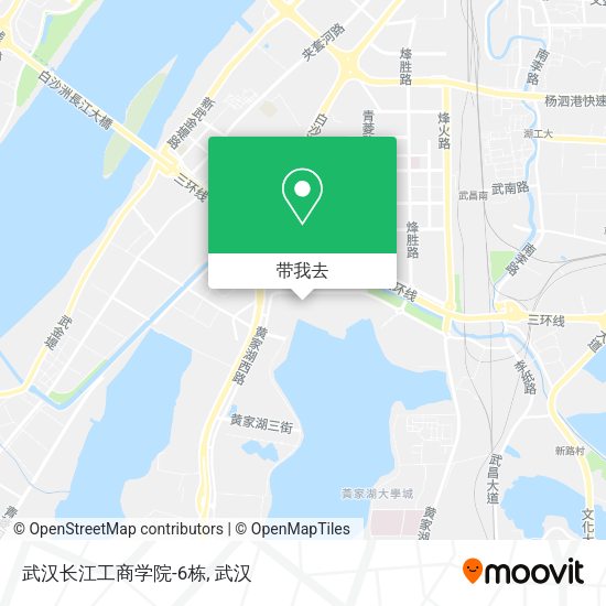 武汉长江工商学院-6栋地图