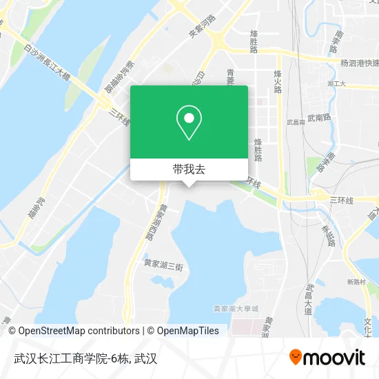 武汉长江工商学院-6栋地图