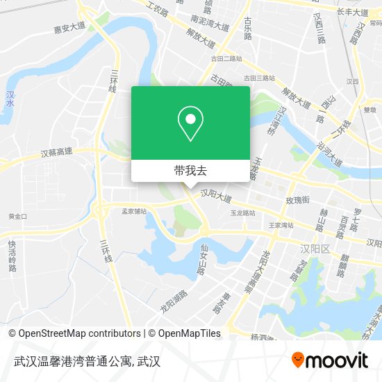 武汉温馨港湾普通公寓地图