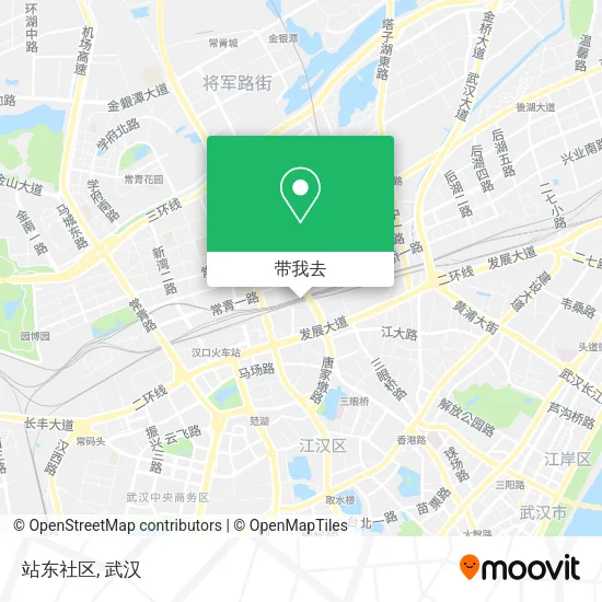 站东社区地图