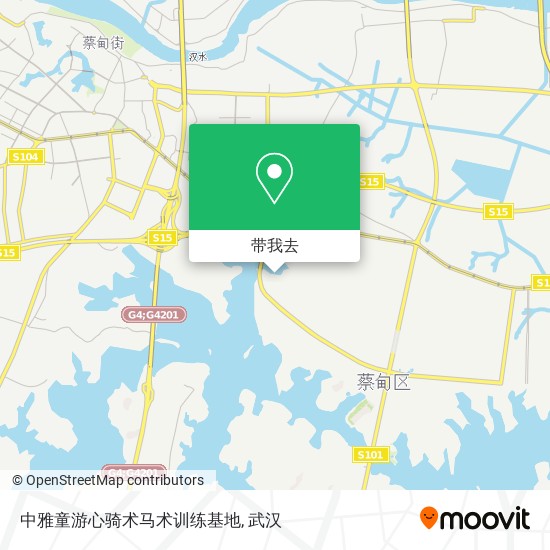 中雅童游心骑术马术训练基地地图