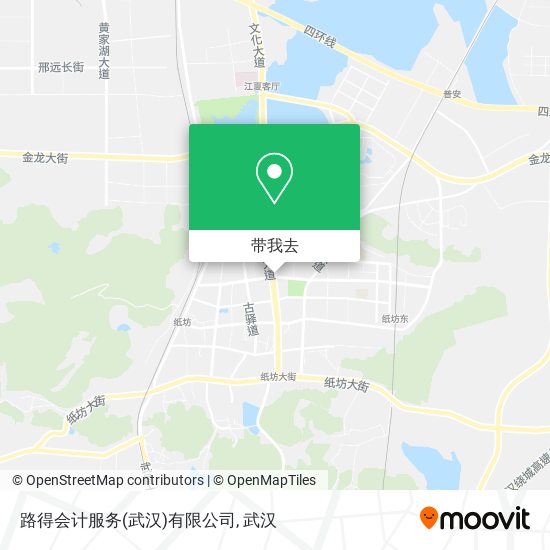 路得会计服务(武汉)有限公司地图