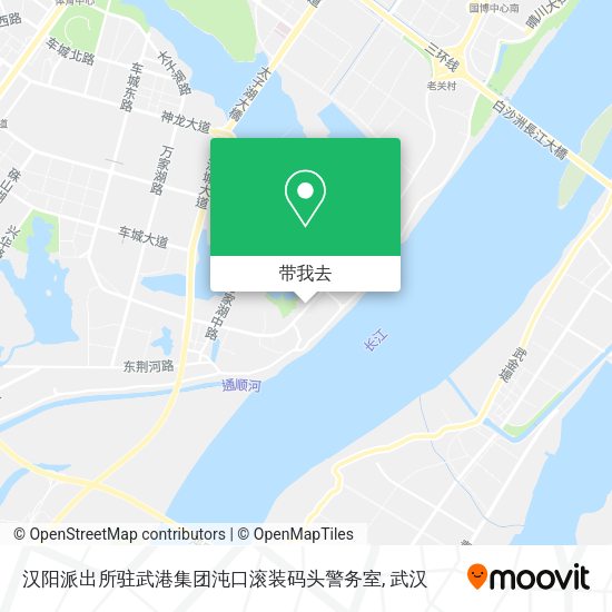 汉阳派出所驻武港集团沌口滚装码头警务室地图