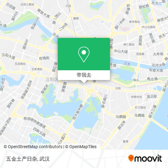 五金土产日杂地图