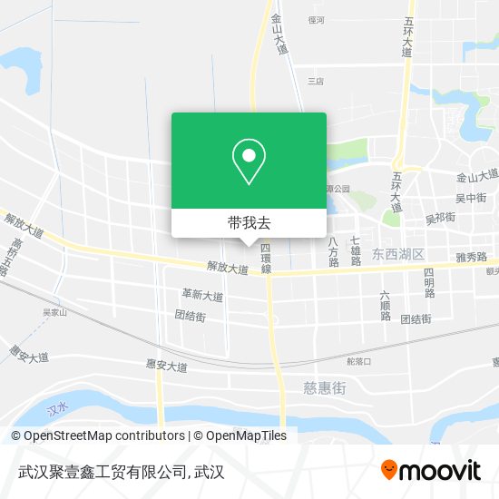 武汉聚壹鑫工贸有限公司地图