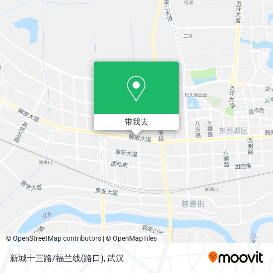 新城十三路/福兰线(路口)地图