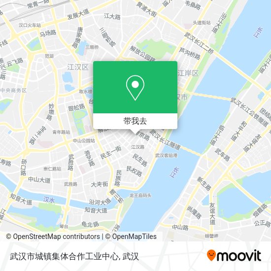 武汉市城镇集体合作工业中心地图