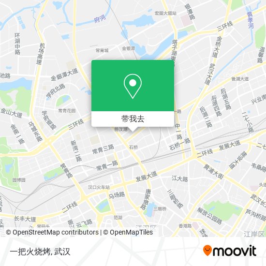 一把火烧烤地图