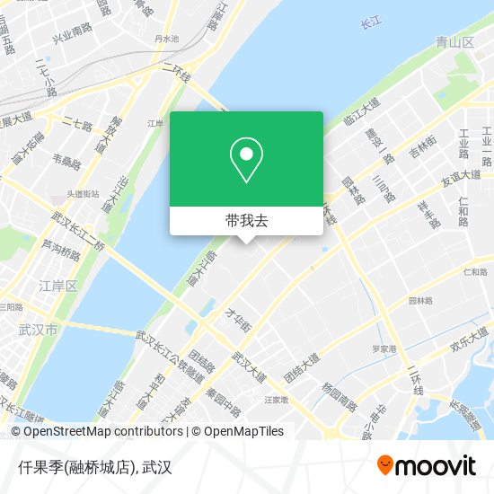 仟果季(融桥城店)地图