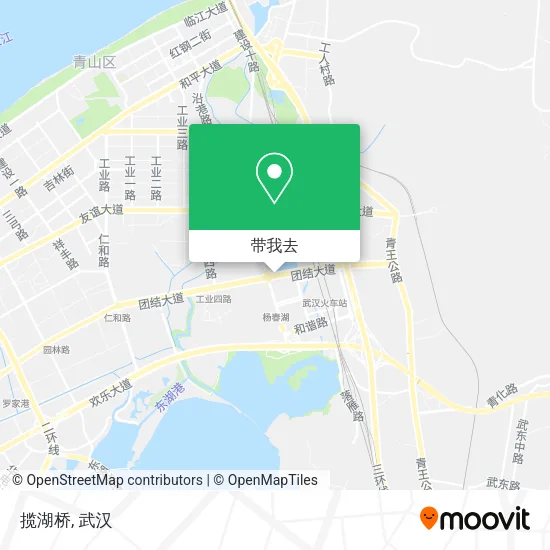揽湖桥地图