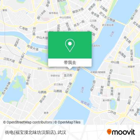 街电(福宝漠北味坊汉阳店)地图