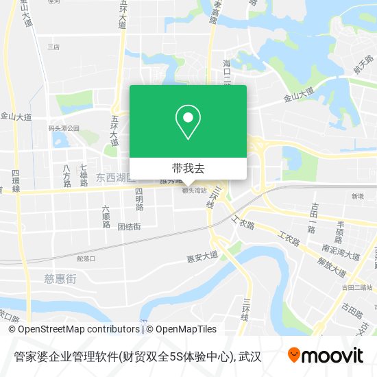 管家婆企业管理软件(财贸双全5S体验中心)地图