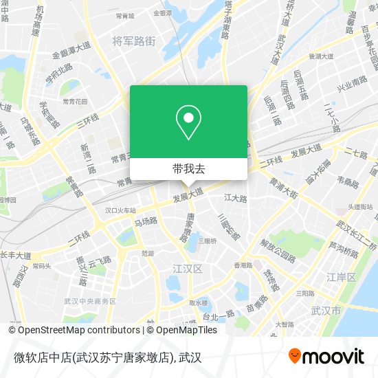 微软店中店(武汉苏宁唐家墩店)地图