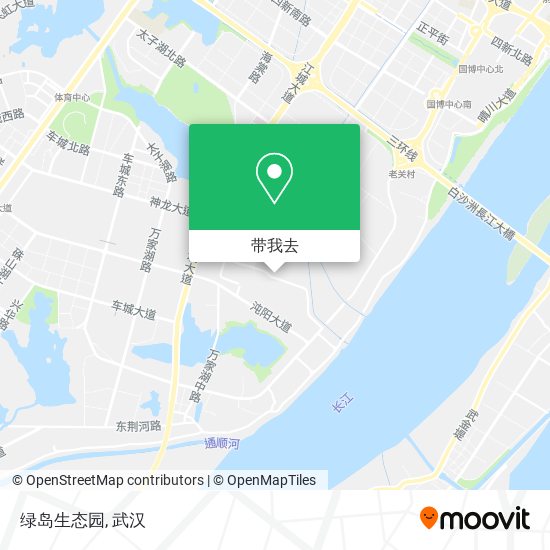 绿岛生态园地图