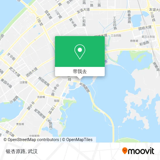 银杏原路地图