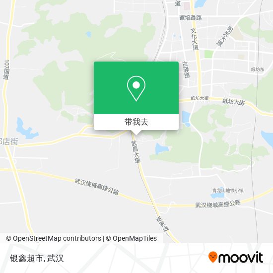 银鑫超市地图
