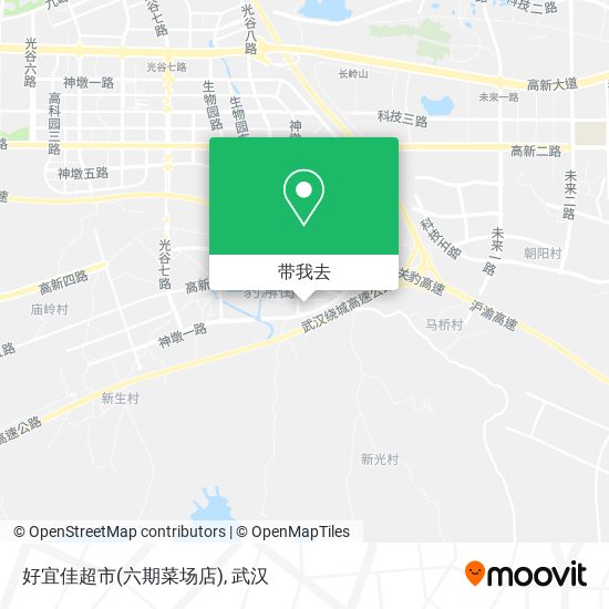 好宜佳超市(六期菜场店)地图