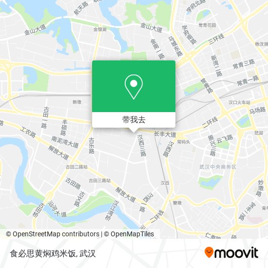 食必思黄焖鸡米饭地图