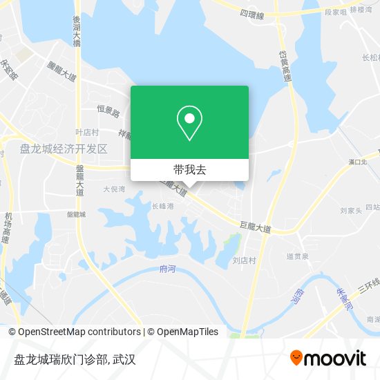 盘龙城瑞欣门诊部地图