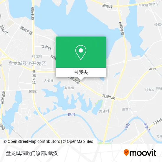 盘龙城瑞欣门诊部地图