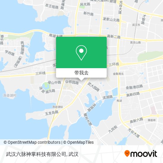 武汉六脉神掌科技有限公司地图