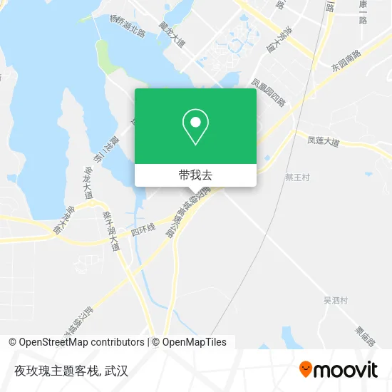 夜玫瑰主题客栈地图