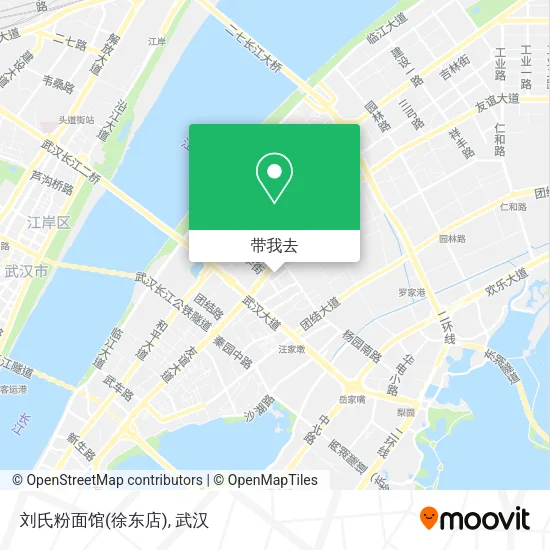 刘氏粉面馆(徐东店)地图