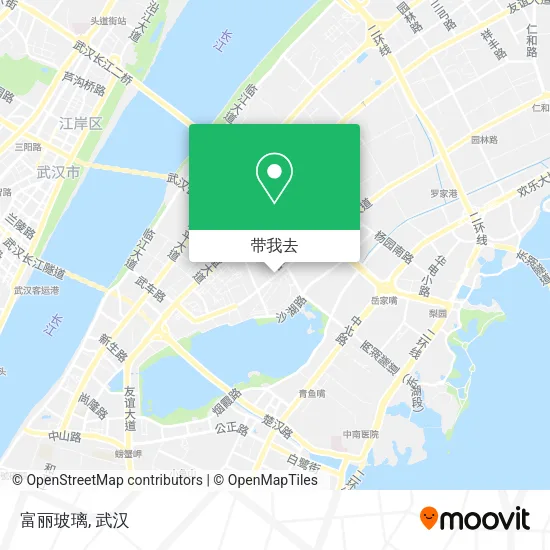 富丽玻璃地图
