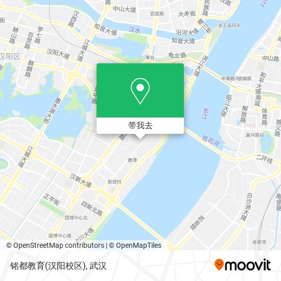 铭都教育(汉阳校区)地图