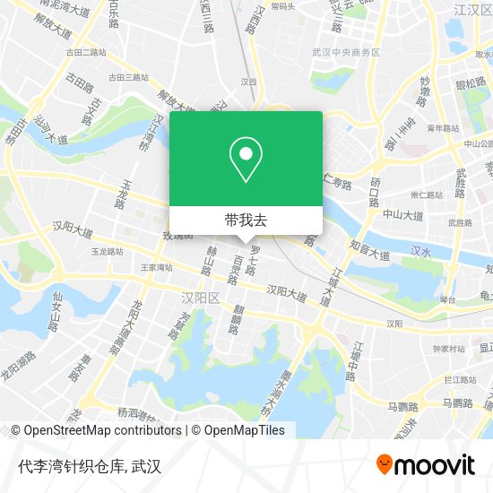 代李湾针织仓库地图